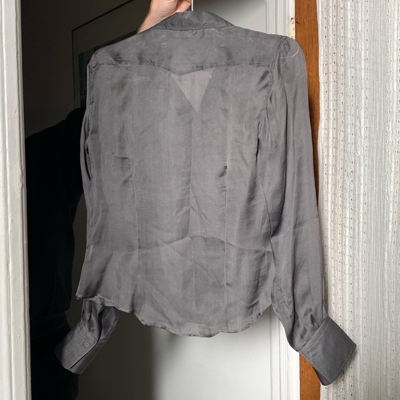 Jill Sander Sheer Blouse - Picture 4 of 4